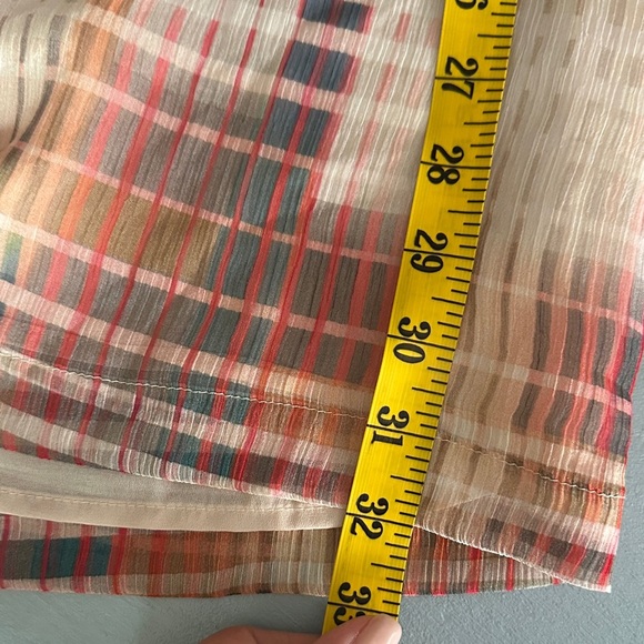 Anthropologie Adelyn Rae Multicolor Grid Graphic Romper NWT Women’s M Dressy - Picture 8 of 9